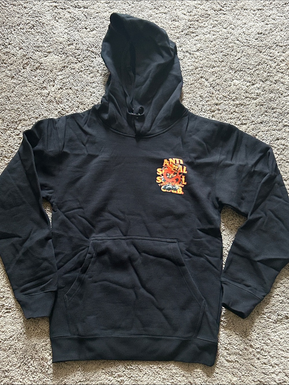 Anti Social Social Club Black Hoodie - Year of the Dragon
